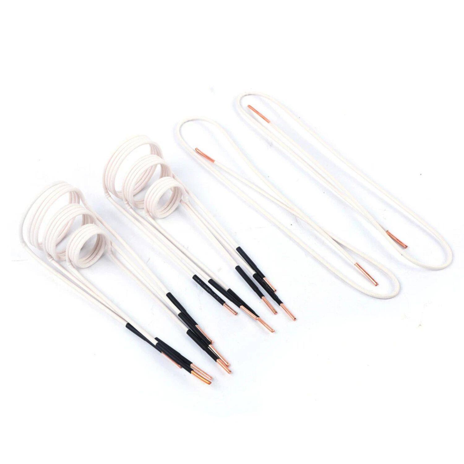 Alt View 2. Home Collection - 8PCS Flameless Induction Heater Kit Heating Tool Coils White | Magnetic Induction Heating Set.