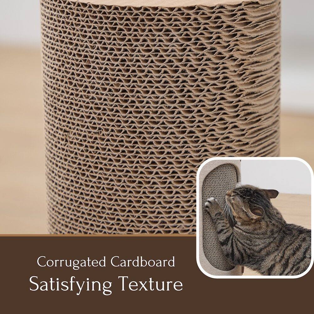 Corrugated Cardboard  
Satisfying Texture