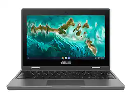 ASUS - Chromebook Flip CR1100FKA-YZ144T 11.6" Touchscreen Rugged Convertible 2-in-1 Chromebook - Dark Gray