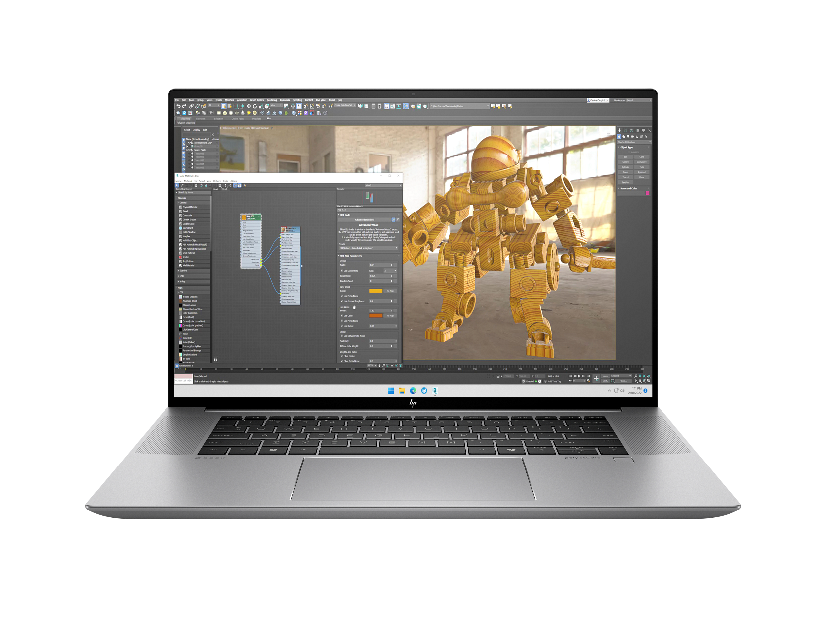 HP - ZBook Studio 16" G11 Mobile Workstation PC Wolf Pro Security Edition NVIDIA - Silver