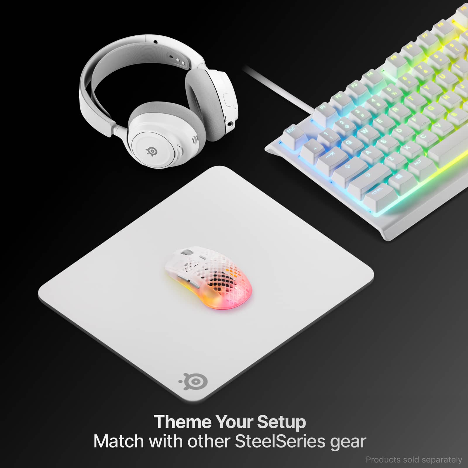 SteelSeries QcK Heavy Gaming Mouse Pad Large White - Best Buy