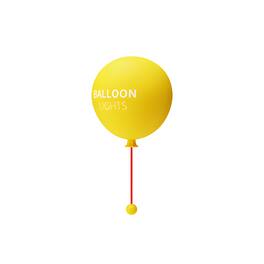 Cluzine - Balloon LED Night Light, 3 Brightness Adjustable Lamp with Timer for Kids Bedroom & Nursery