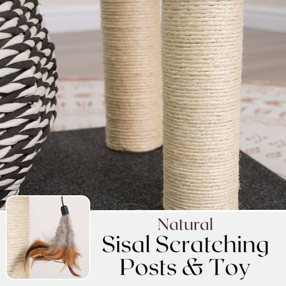 Natural Sisal Scratching Posts & Toy