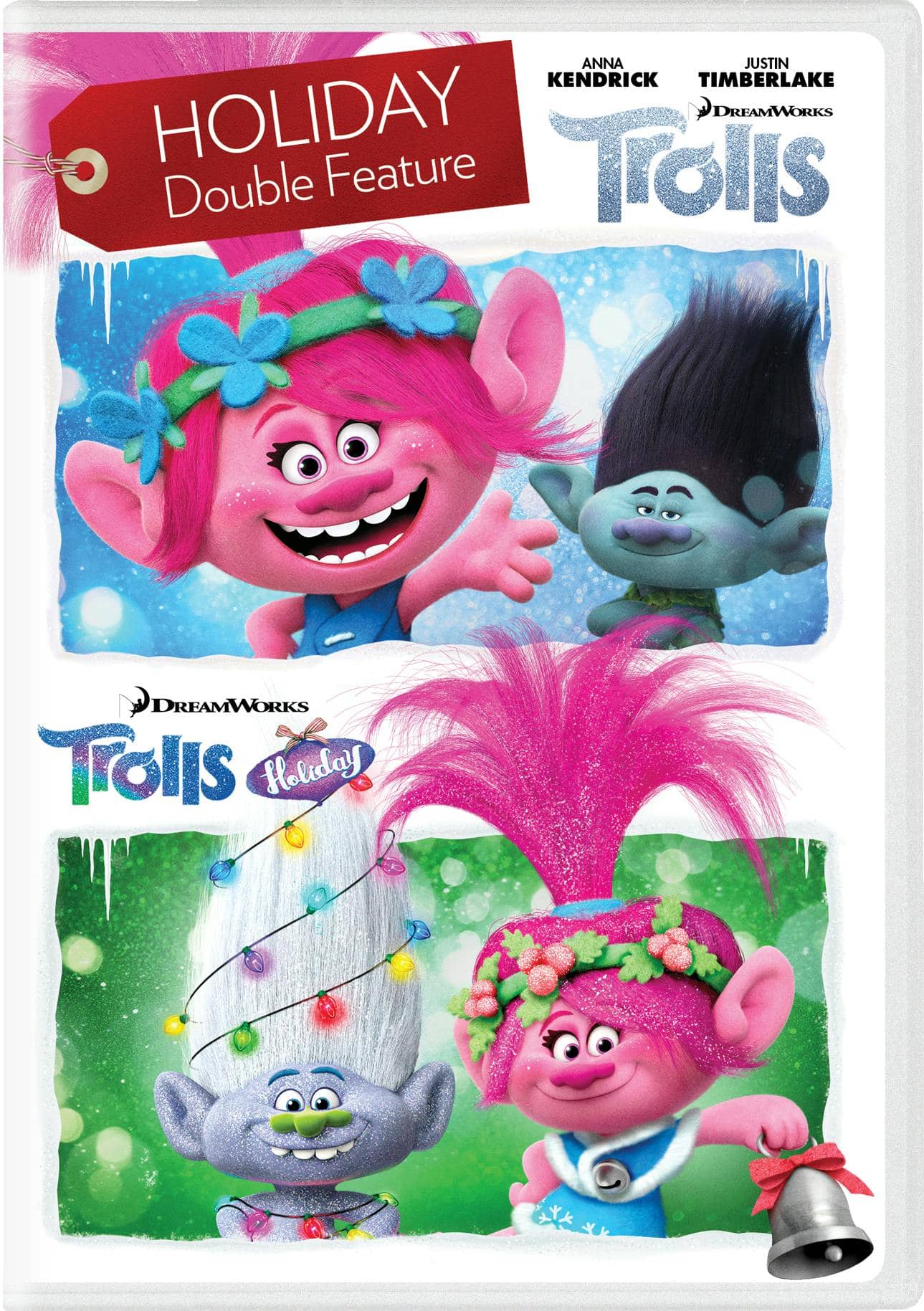 Front. Trolls/Trolls Holiday (DVD Double Feature) [DVD].