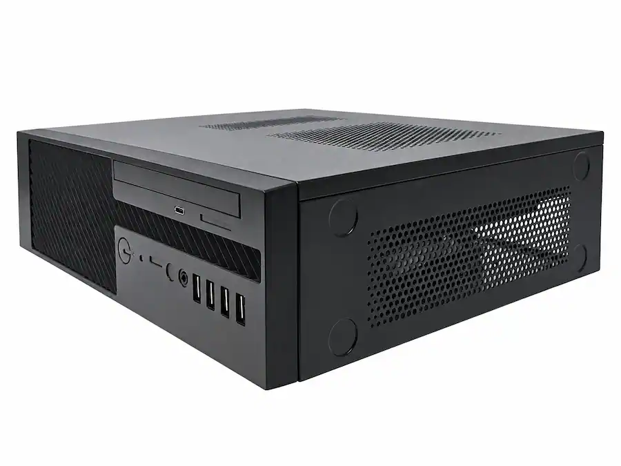 Small Case For Desktop Computer In Win CK722 9L Slim Micro ATX Mini ITX Small Form Factor Desktop PC ...