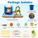 Package Includes
- 1 x Carrying Bag (of Random Colors)
- 1 x Inflatable Water Slide
- 50 x Ocean Balls (of Random Colors)
- 1 x Hand Pump
- 1 x Basketball
- 1 x Football
- 1 x Volleyball
- 1 x Repair Kit
- 10 x Ground Stakes
- 6 x Tossing Rings
- 1 x Water Hose
- 1 x 680W Blower