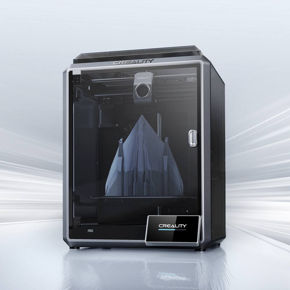 Alt View 21. Creality - K1 3D Printer - Black.