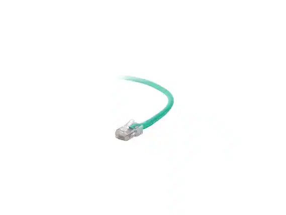 Front. Belkin - BELKIN COMPONENTS A3L980-08-GRN CABLE,CAT6,UTP,RJ45M/RJ45M,8 ,GRN,PATCH.