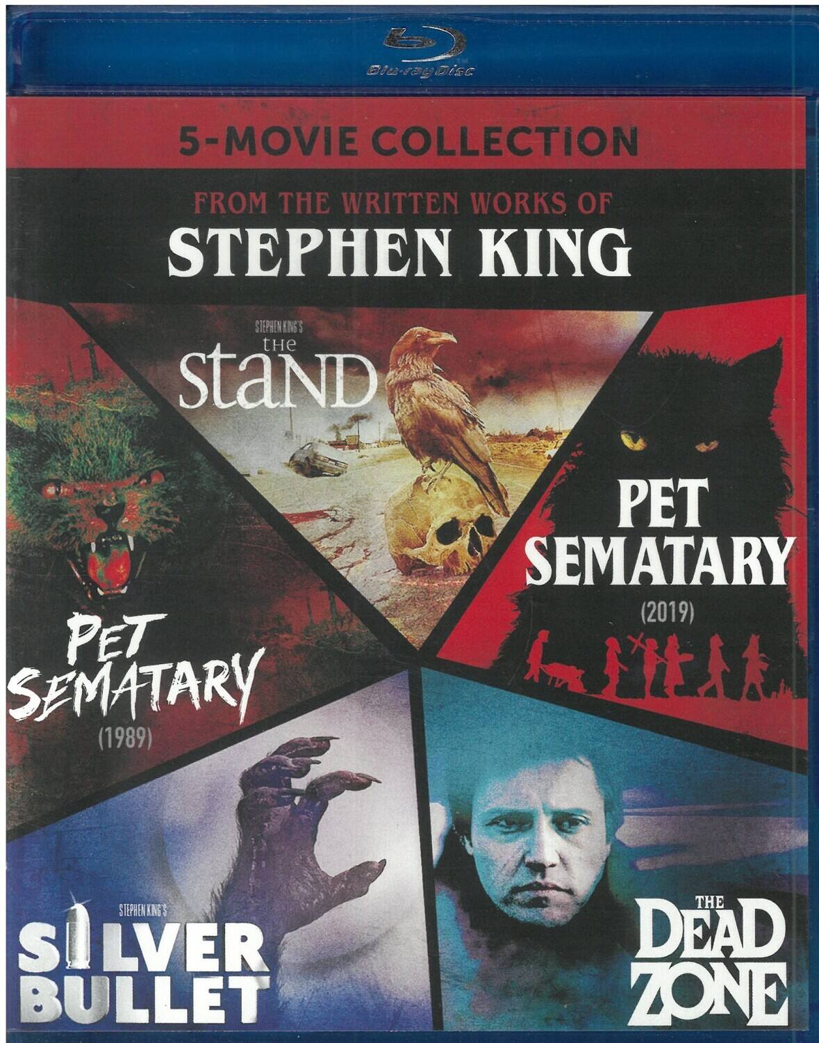 Front. Stephen King 5-Movie Collection   - BLU-RAY.