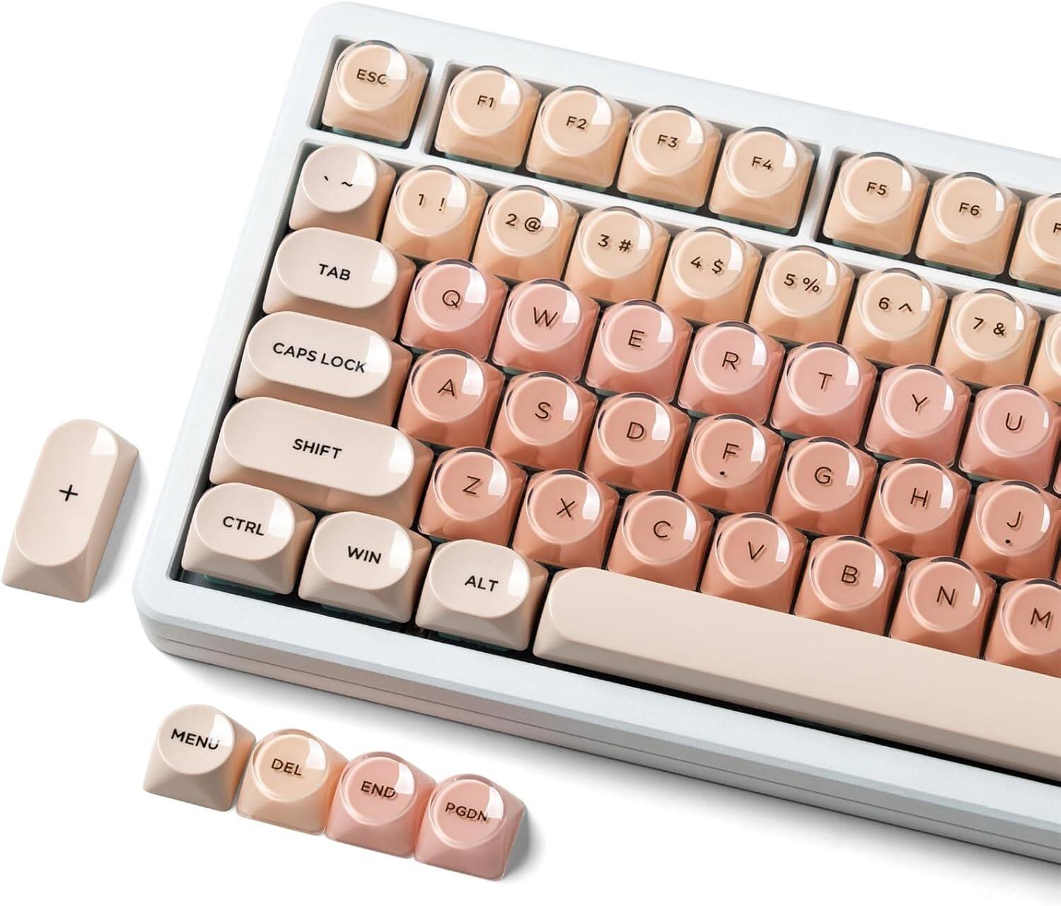 ESC TAB CAPS LOCK SHIFT CTRL WIN
F1 F2 F3 F4 F5 1 ! 2 @ 3 # 4 $ 5 % Q 6 ^ W 7 & E R T Y U I O P Z X C V ALT B N M
MENU DEL END PGDN