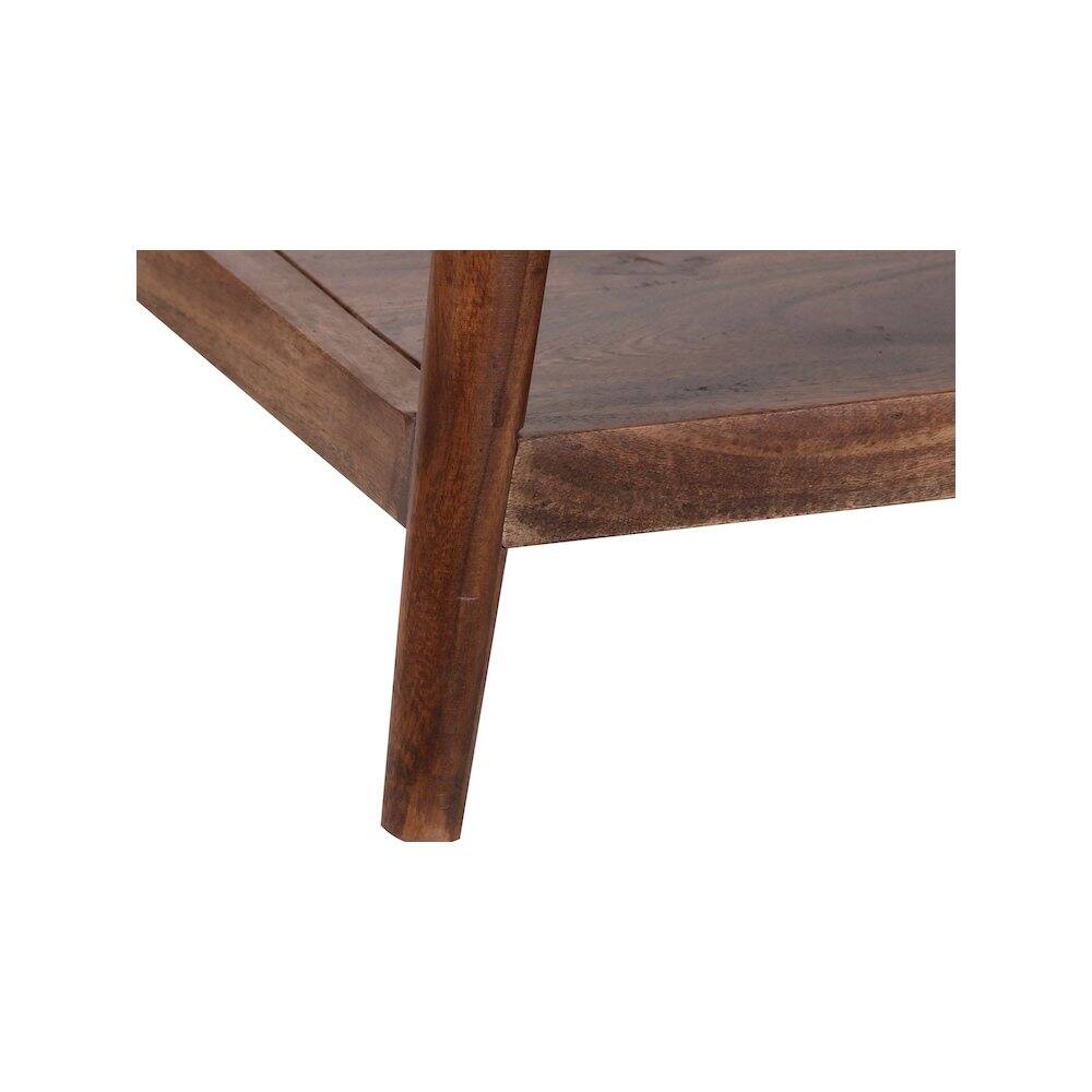 Alt View 3. Porter Designs - Portola Solid Acacia Wood Coffee Table - Brown.