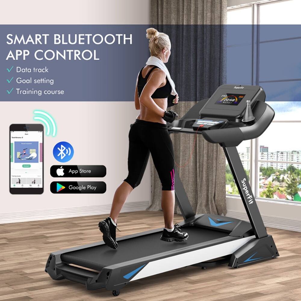 SMART BLUETOOTH APP CONTROL  
- Data track  
- Goal setting  
- Training course  

Spada 2058 EE  

App Store  
Google Play  

SuperFit