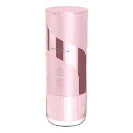Magnavox - 2-in-1 Portable Espresso and Ground Coffee Maker, USB Rechargeable - Pink
