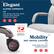 Elegant Sloped Armrests: High density foam atop sloped armrests offers ultimate comfort and support. Endorsed by the American Chiropractic Association.
Mobility: 360 Swivel Casters: Easily glide over most carpeted surfaces.