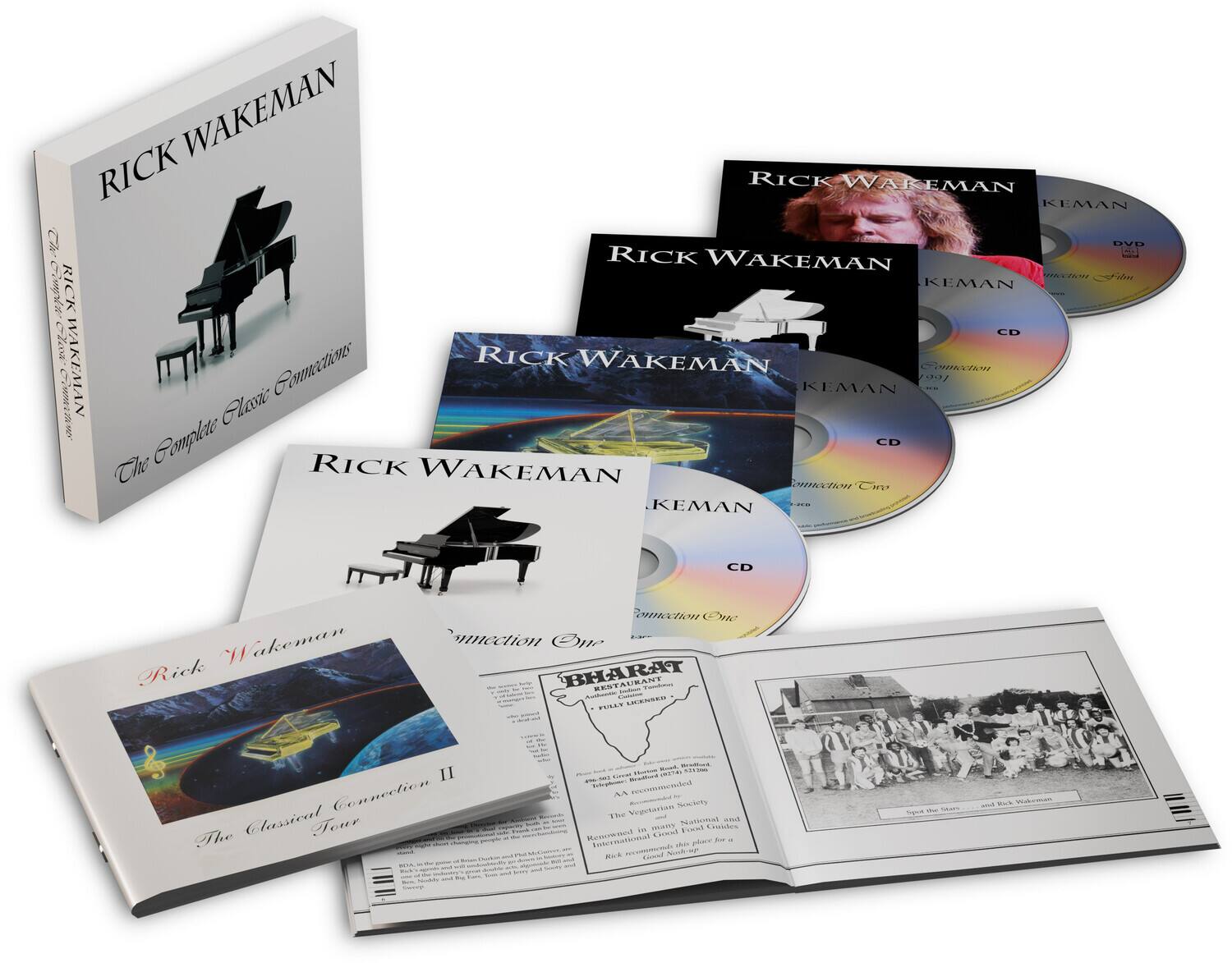 Rick Wakeman - Classical Connections - 3CD+DVD Box Set   - COMPACT DISCS