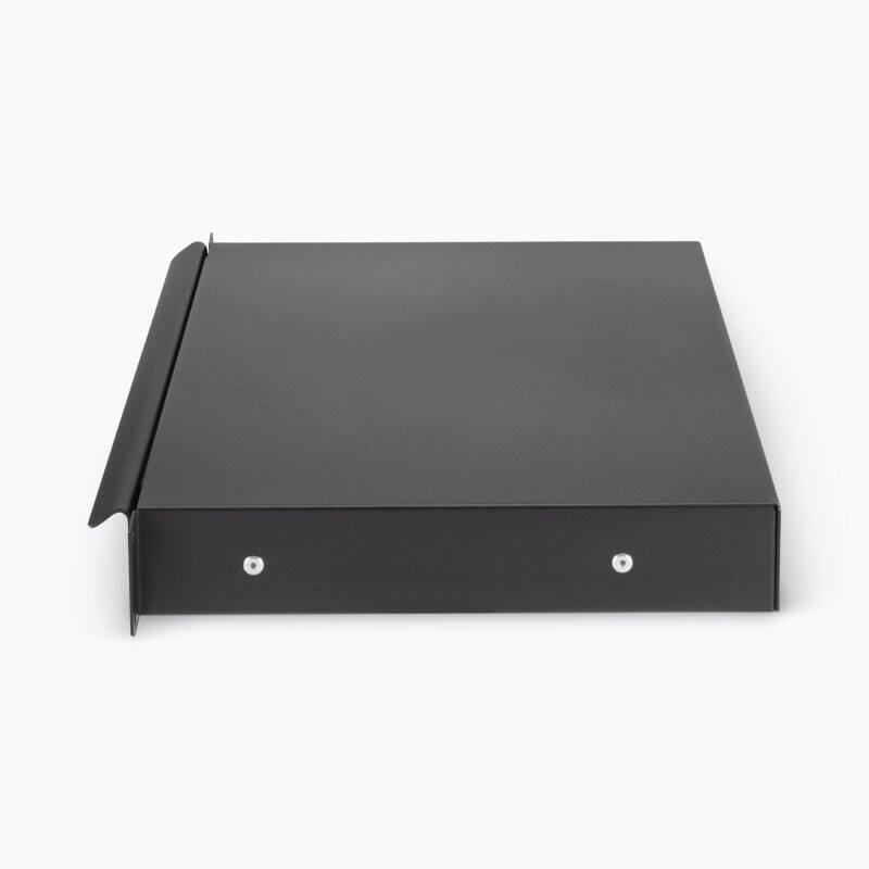 Alt View 5. On Stage Stands - On-Stage Locking Rack Drawer, 1U (RDL1000) - Black.