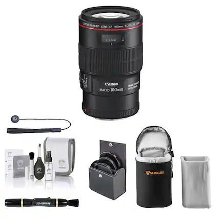 CANON 15 USM MACRO LENS EF 100mm 1:2.8
Canon MANGE STABLER MACRO 100mm ULTRASONIC OPTIC
NEWS
PRO DP
SLINGER
LENSPE N'