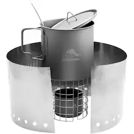 TOAKS - Titanium Alcohol Stove Cook System - 650ml - Silver