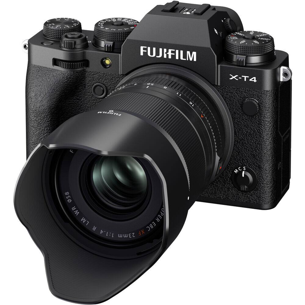 0012 FUJIFILM - eT & , aF ot 10 FUREULM -A0 X-T4 F MCS 58 WR OPER LM R EBC 1:1.4 23mm XF