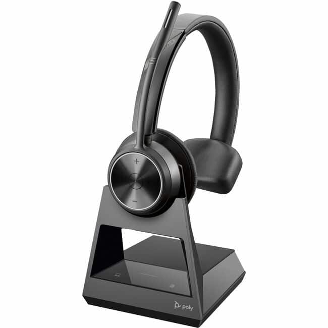 Poly - Savi 7310 Office DECT 1920-1930 MHz Headset TAA - Mono - Wireless - Bluetooth/DECT - 590.6 ft - 20 Hz to 20 kHz - Unknown