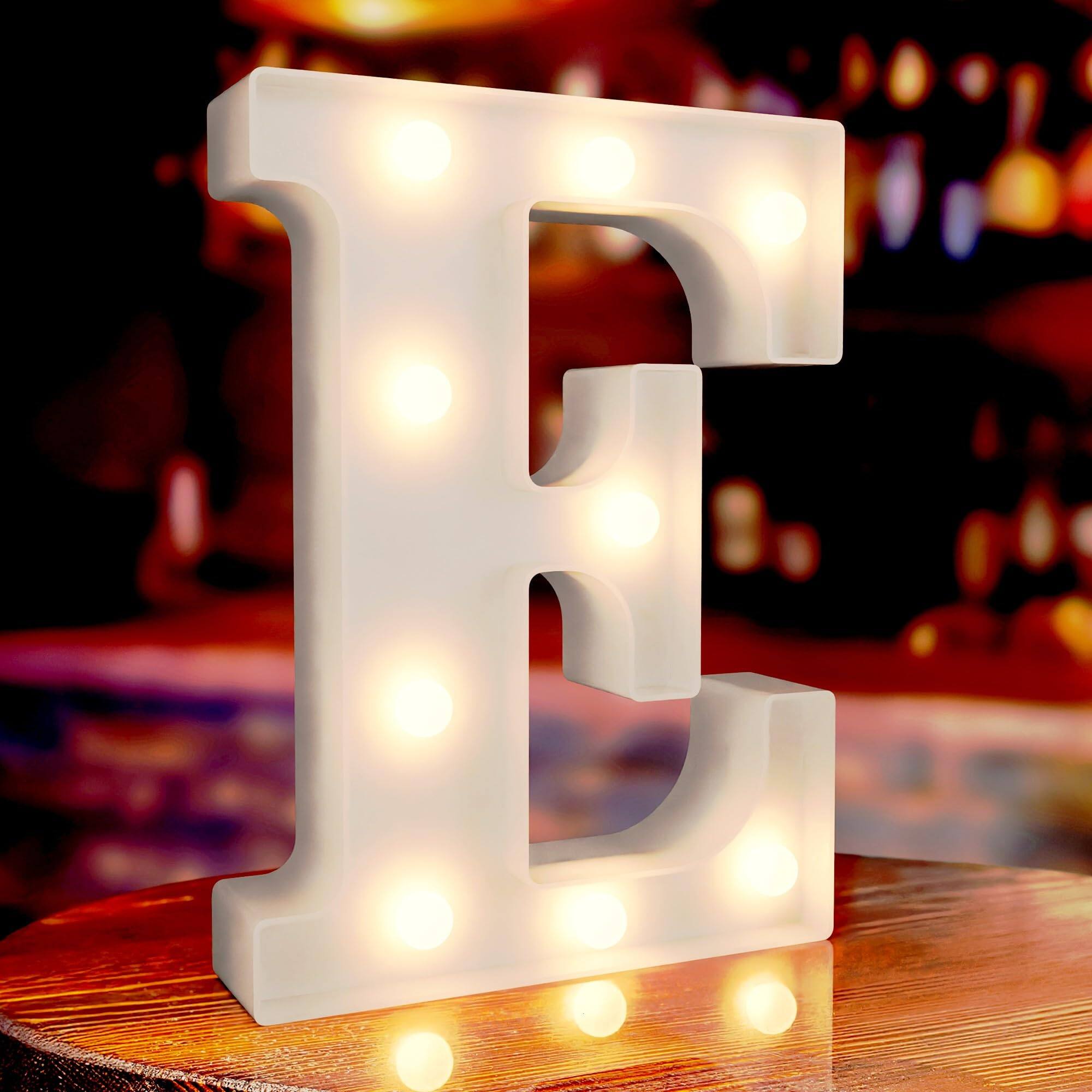 Letter E