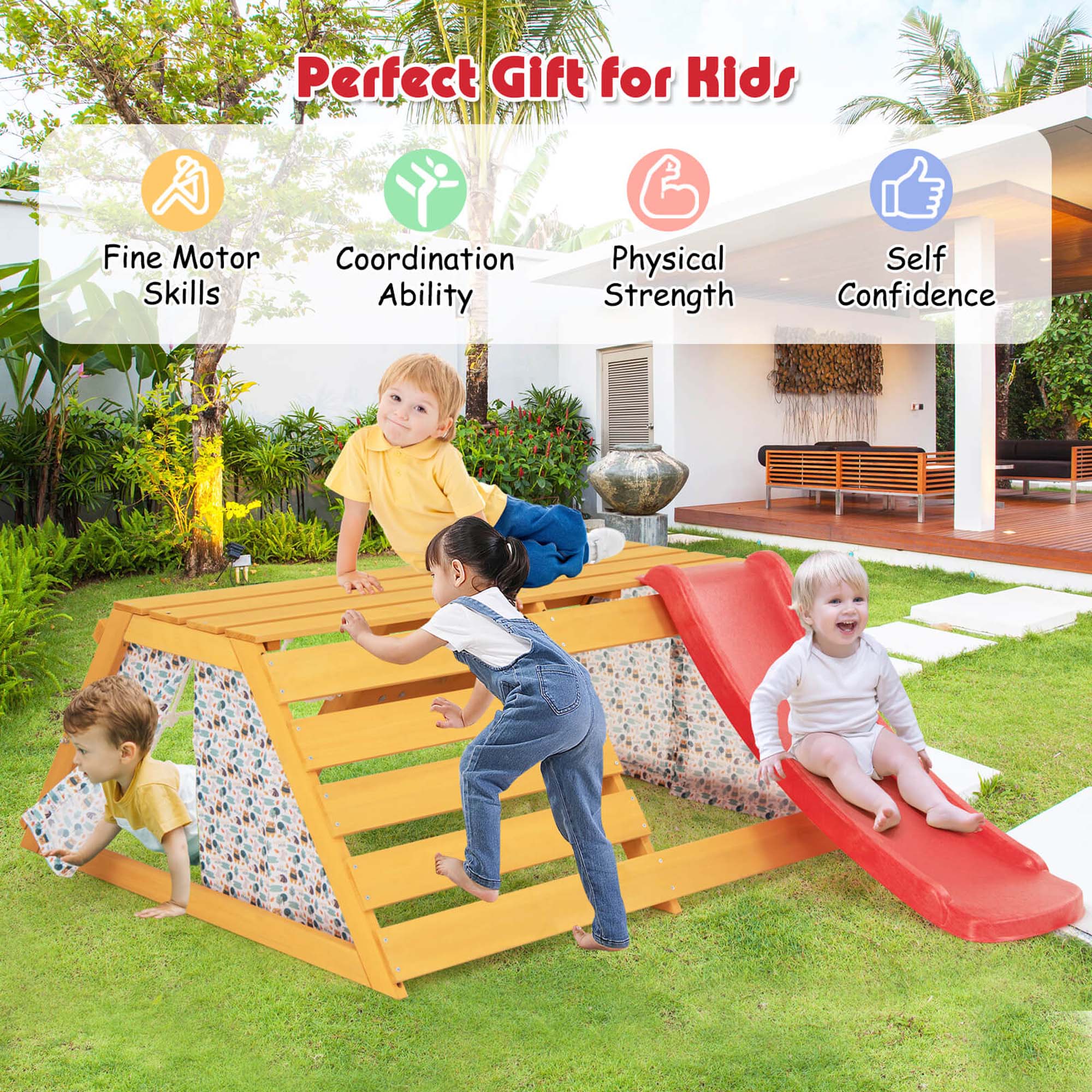 Perfect Gift for Kids
Fine Motor Skills
Coordination Ability
Physical Strength
Self Confidence