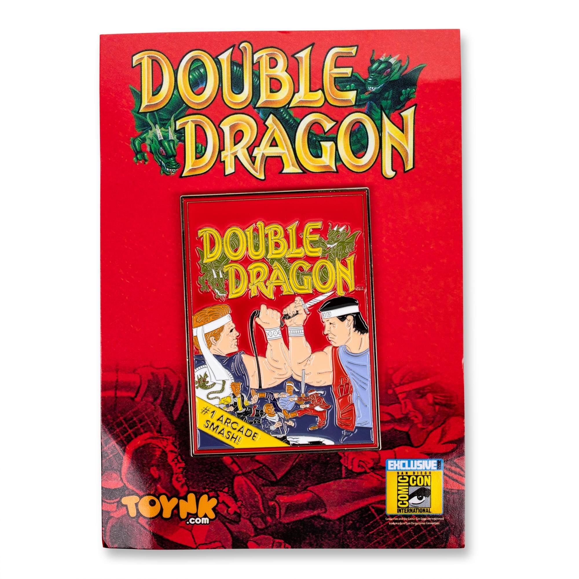 DOUBLE DRAGON  
DOUBLE DRAGON  
#1 ARCADE SMASH!  
TOYNK.com  
EXCLUSIVE  
COMIC CON INTERNATIONAL