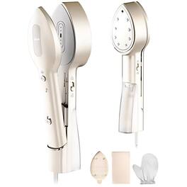Luckbyte - 3 in 1 Dual Voltage Clothes Steamer for Home and Travel with Multiple Fabric Settings - Beige