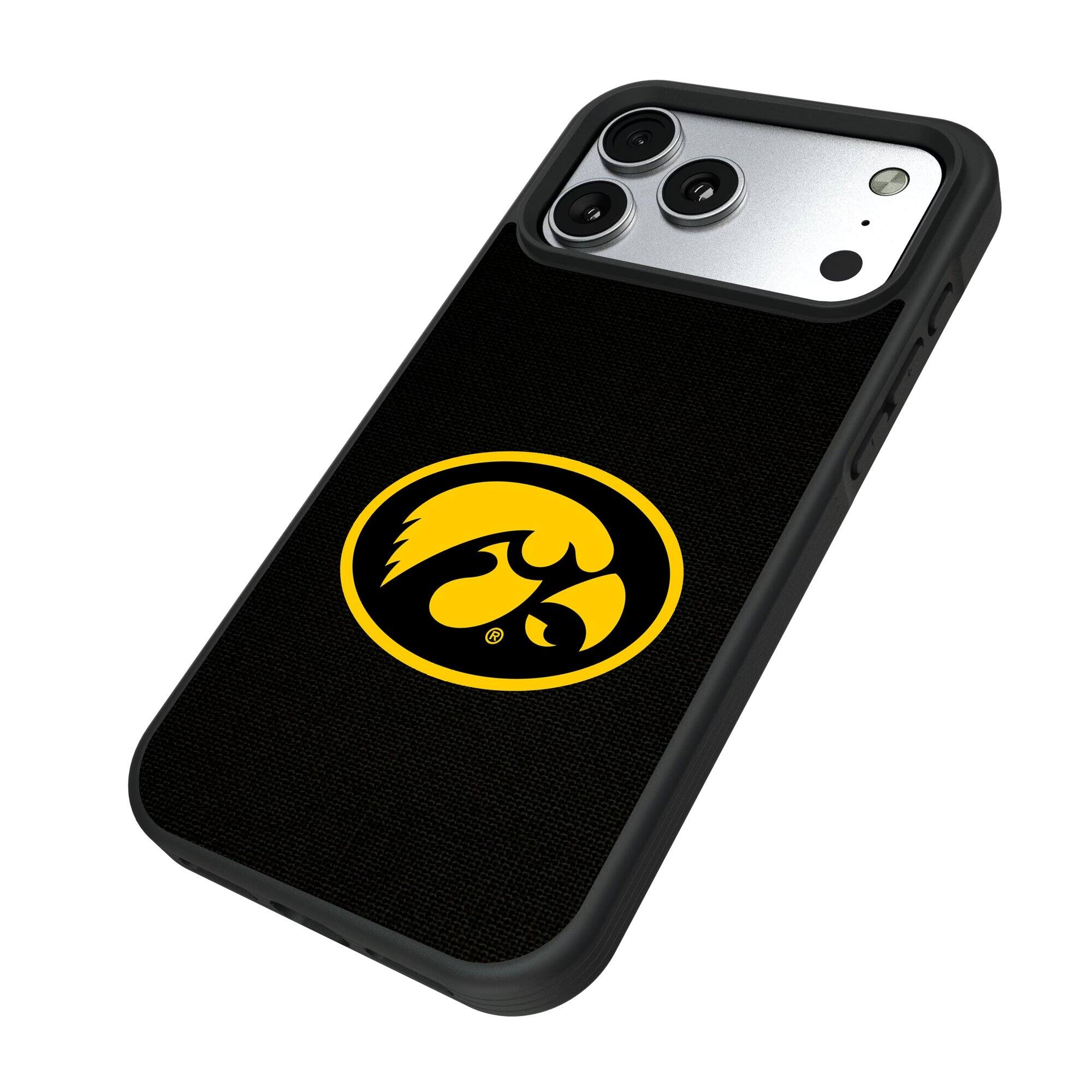 Alt View 1. Keyscaper - Iowa Hawkeyes iPhone Solid Design Bump Case - 16 - Multicolor.