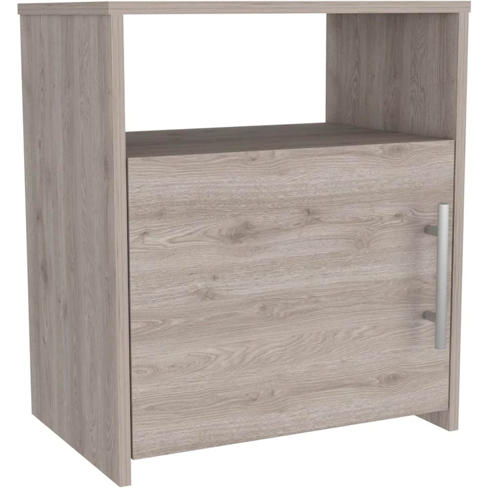 TuHome - Nordico Nightstand Light MDF - Gray