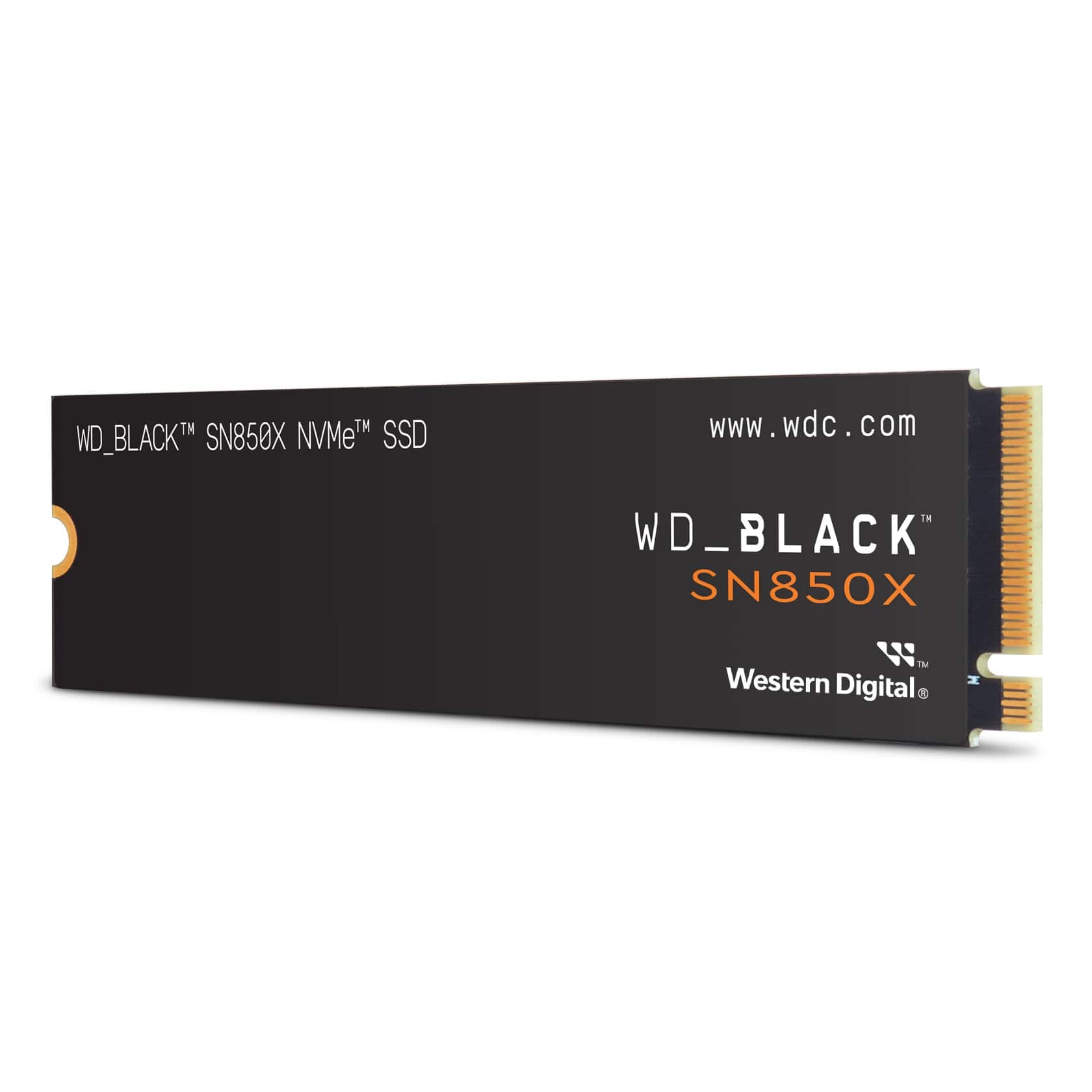 WD Black SN850X NVMe SSD is a high-performance storage solution that is designed for gaming enthusiasts and professionals. It offers fast read and write speeds, making it ideal for demanding applications such as gaming, video editing, and other resource-intensive tasks. The SN850X is available in capacities up to 2TB and features a sleek black design that matches the aesthetics of many gaming systems. With its advanced features and high-quality construction, the WD Black SN850X NVMe SSD is an excellent choice for anyone looking to upgrade their storage and improve their system's performance.