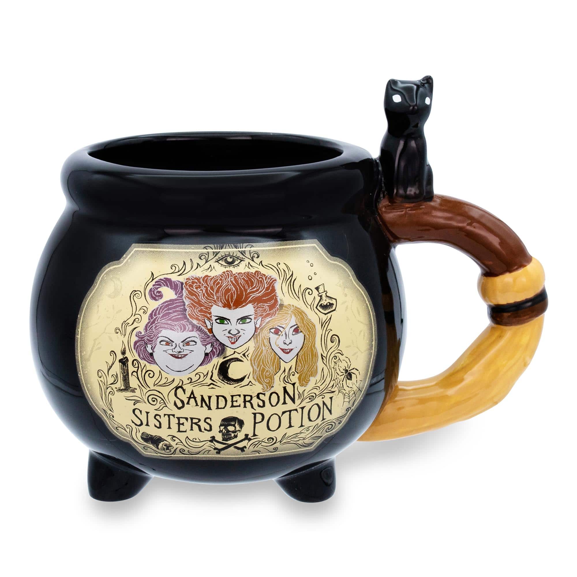 Silver Buffalo - Disney Hocus Pocus Sanderson Sisters Cauldron Sculpted Ceramic Mug | 20 Ounces - Black price history on PriceWatchPro