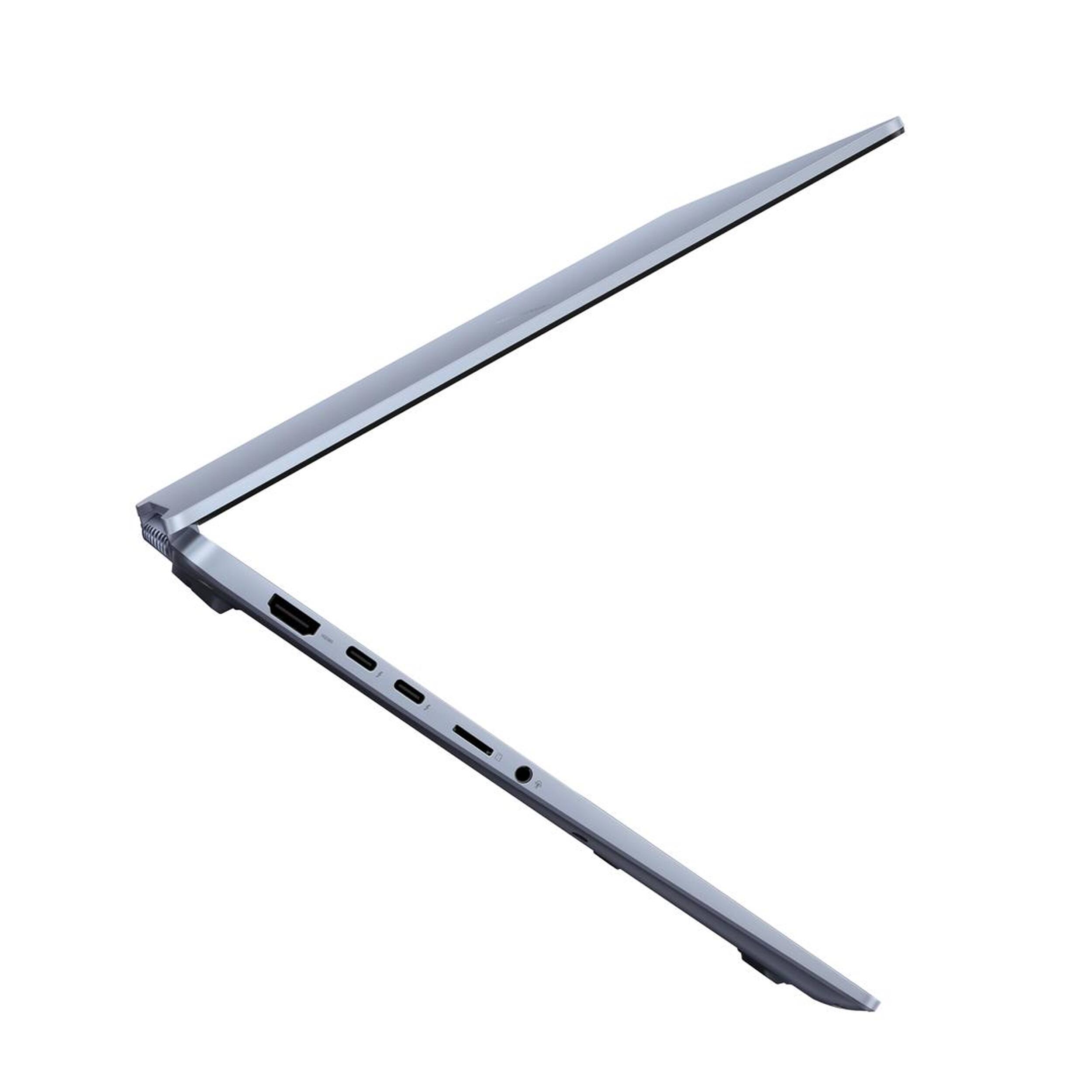 Alt View 4. ASUS - Vivobook S 14 14" OLED Laptop - Copilot+ PC - Intel Core Ultra 7 258V with 32GB Memory - 1TB SSD - Mist Blue.