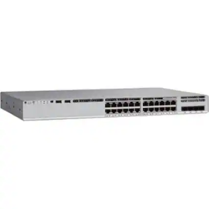 Front. Cisco Consumer Products - Cisco Catalyst 9300L-24T-4G-E Switch - 24 Ports - Manageable - Gigabit Ethernet - 1000Base-X - 3 Layer Supported - Unknown.