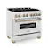 ZLINE is a brand of stainless steel ovens and stoves. The image shows a ZLINE stainless steel oven with a stove top and a built-in oven. The oven has a silver and black color scheme, and it is designed with a modern aesthetic. The stove top features six burners, while the oven has a digital display and a built-in timer. The oven is also equipped with a self-cleaning feature, making it easy to maintain and clean.