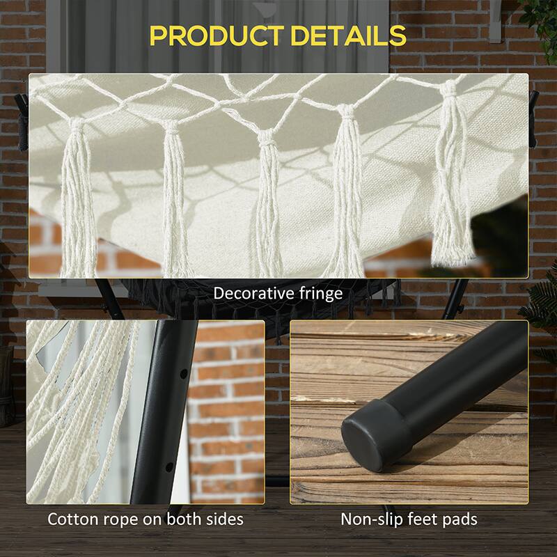 PRODUCT DETAILS

Decorative fringe
Cotton rope on both sides
Non-slip feet pads