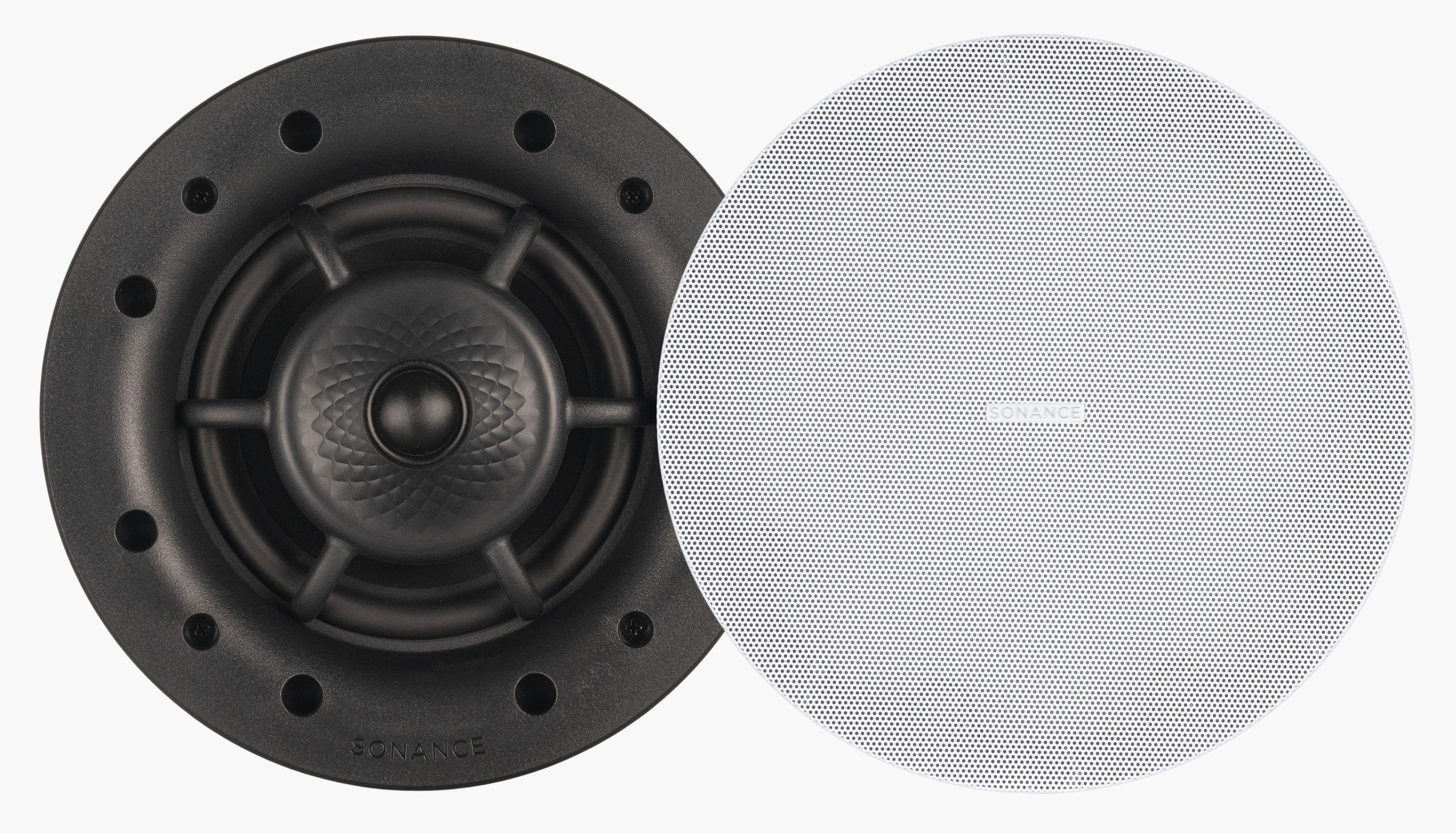 "Sonance - PSXT-C63RT SINGLE SPEAKER - Professional Series High Output 6.5"" Passive 2-Way Extreme In Ceiling Speaker (Each) - Paintable White" price history on PriceWatchPro