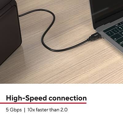 High-Speed connection  
5 Gbps | 10x faster than 2.0