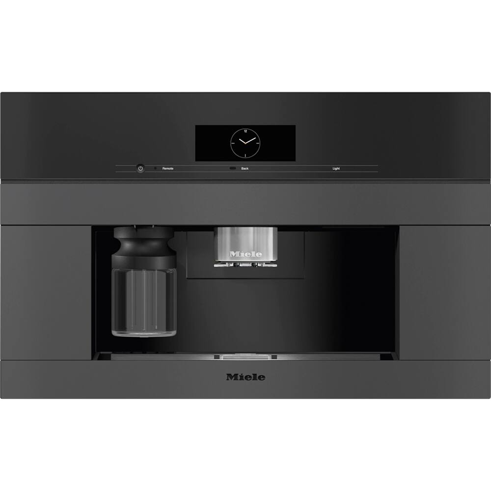 Miele - CVA 7875 Built-In Coffee Machine with DirectWater. Large touch display with One Button Touch for 2 coffees - Matte Black