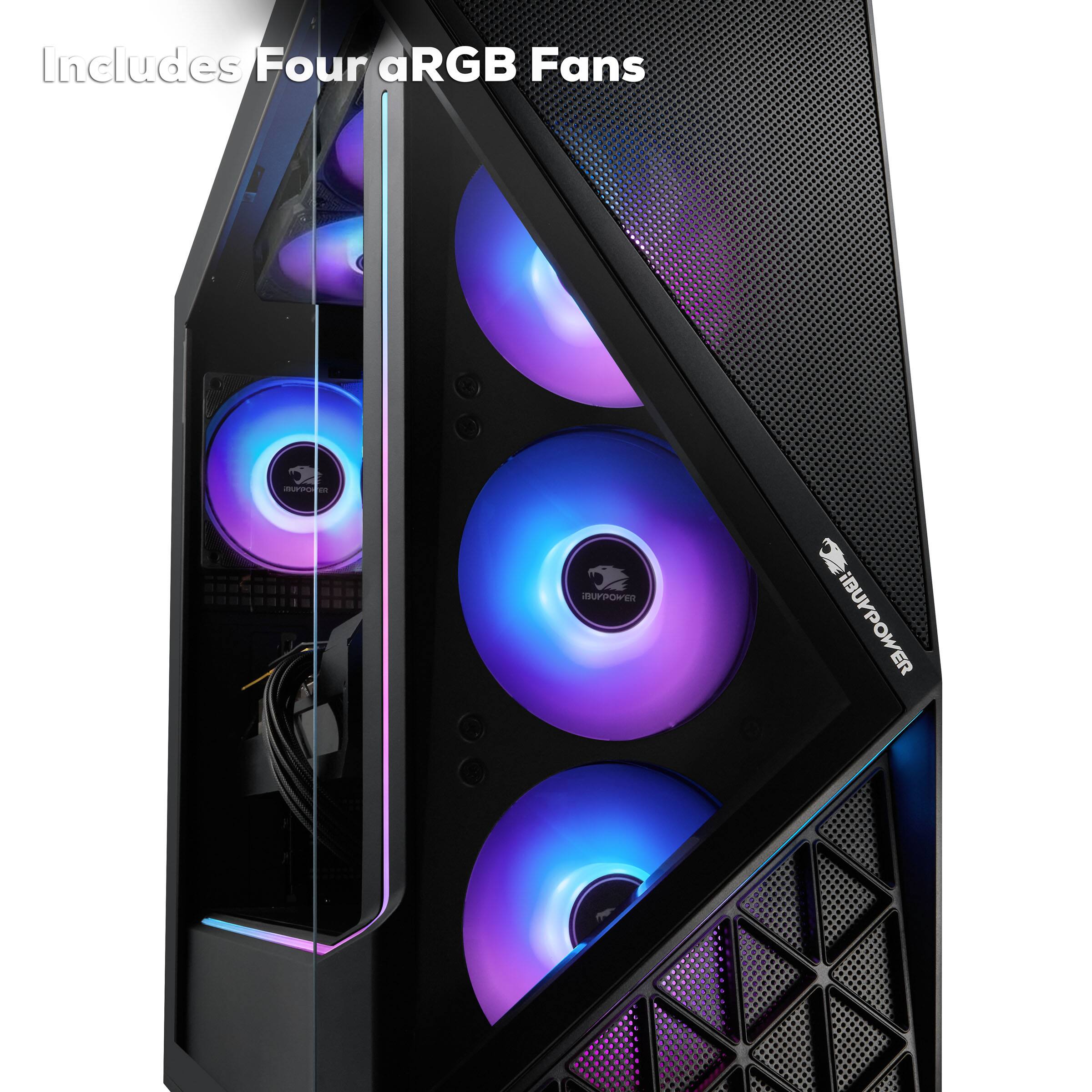 Includes Four aRGB Fans