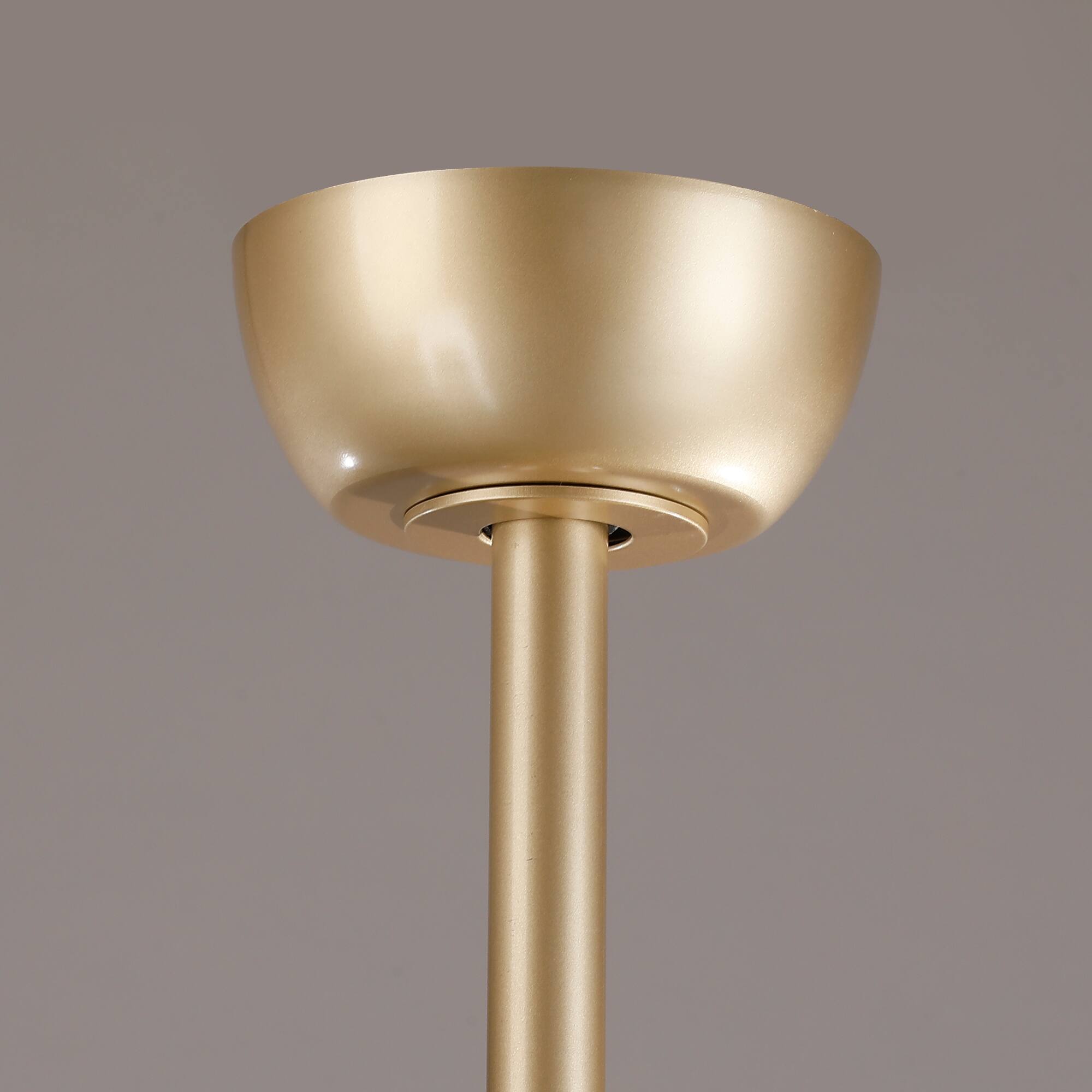 Alt View 10. Vaczon - Vaczon 52" Modern Smart Gold Ceiling Fan with LED Light and Remote, APP Control - Gold.