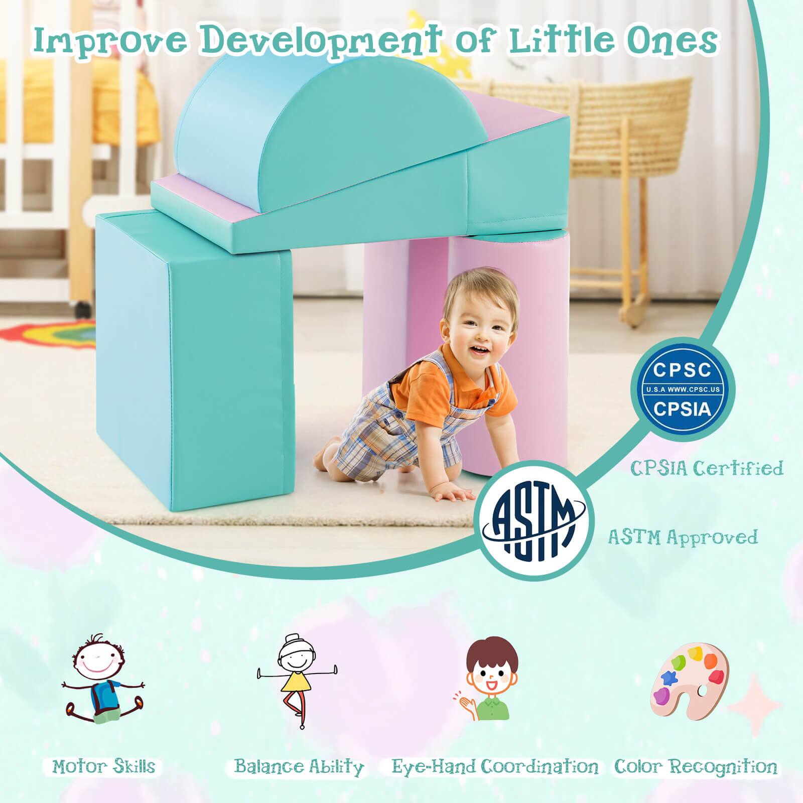 Improve Development of Little Ones

CPSC  
U.S.A www.CPSC.US

CPSIA Certified

ASTM Approved

Motor Skills  
Balance Ability  
Eye-Hand Coordination  
Color Recognition