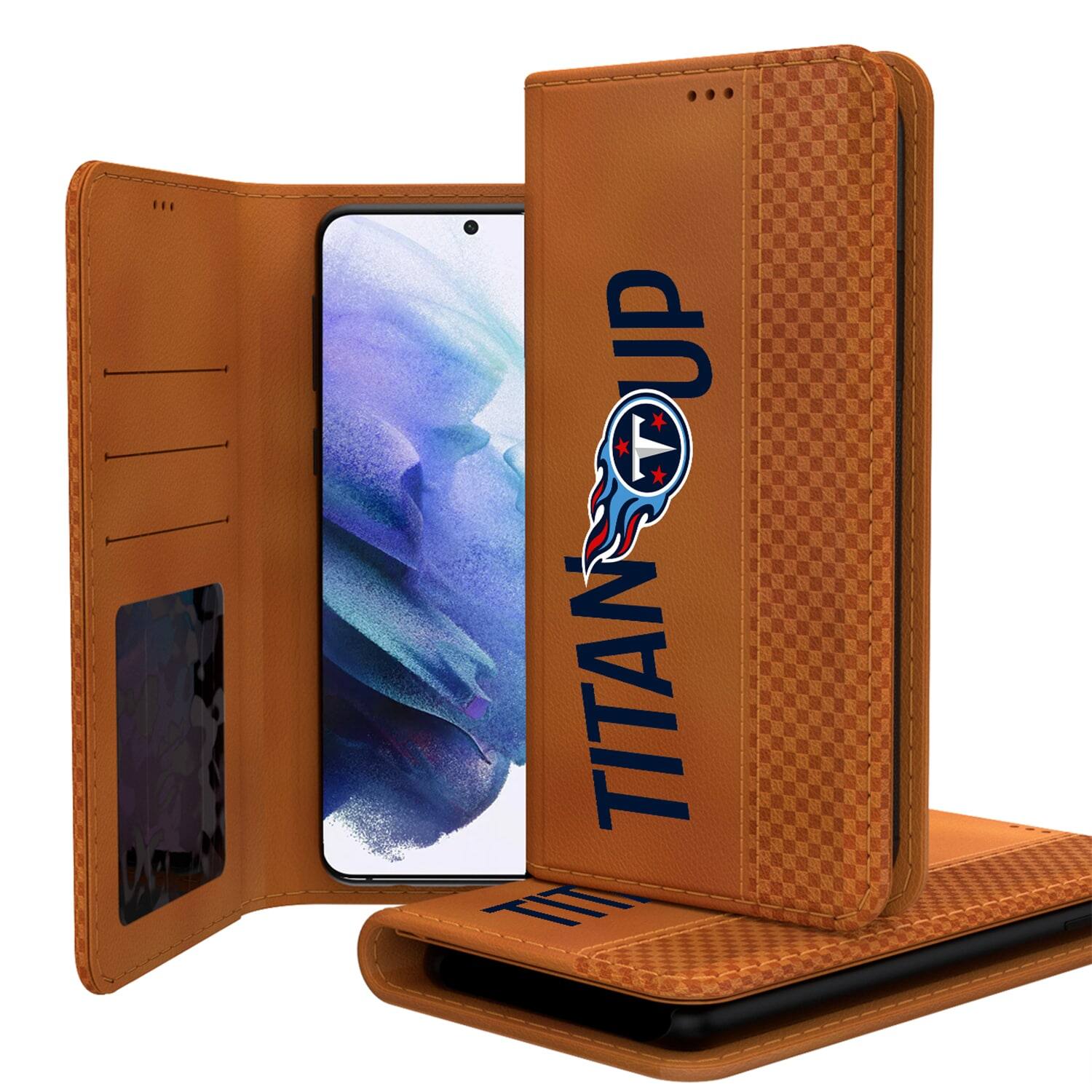 Keyscaper - NFL - Tennessee Titans Galaxy Folio Case - S21 Plus - Brown price history on PriceWatchPro