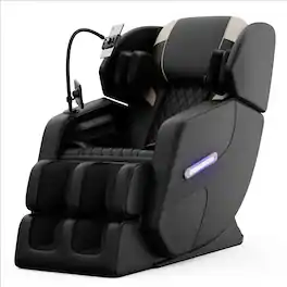 ZACHVO - Zero-Gravity Full-Body Massage Chair - Black