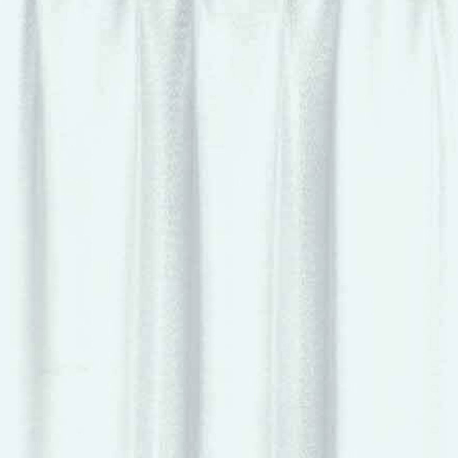 Alt View 1. RT Designers Collection - RT Designers Collection 100% Polyester Gibson Solid 3 PC Kitchen Curtains Valance & Tiers Set 54" x 18" White - White.