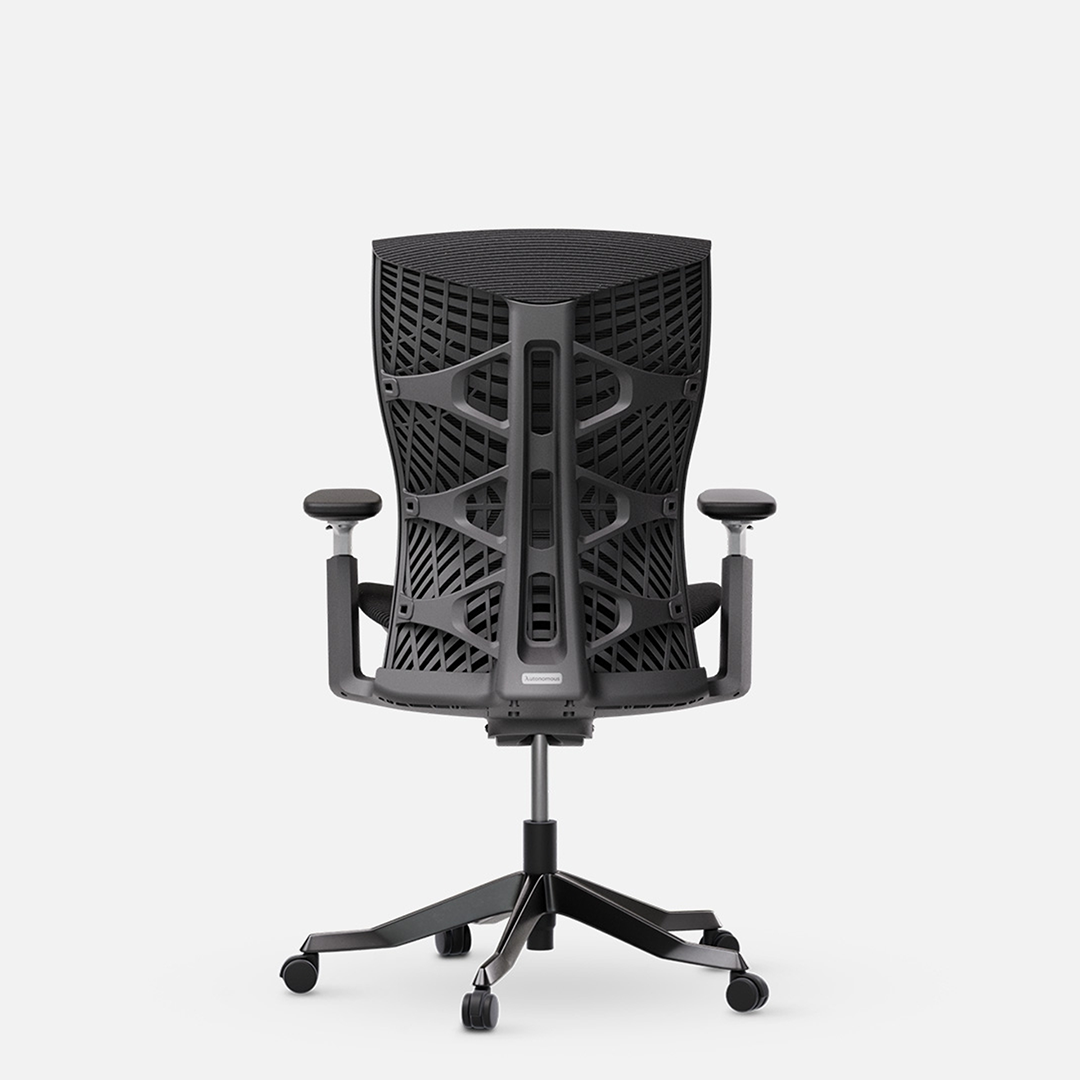 Angle. Autonomous - ErgoChair Ultra 2 Ergonomic Office Chair Without Headrest - Onyx Black.