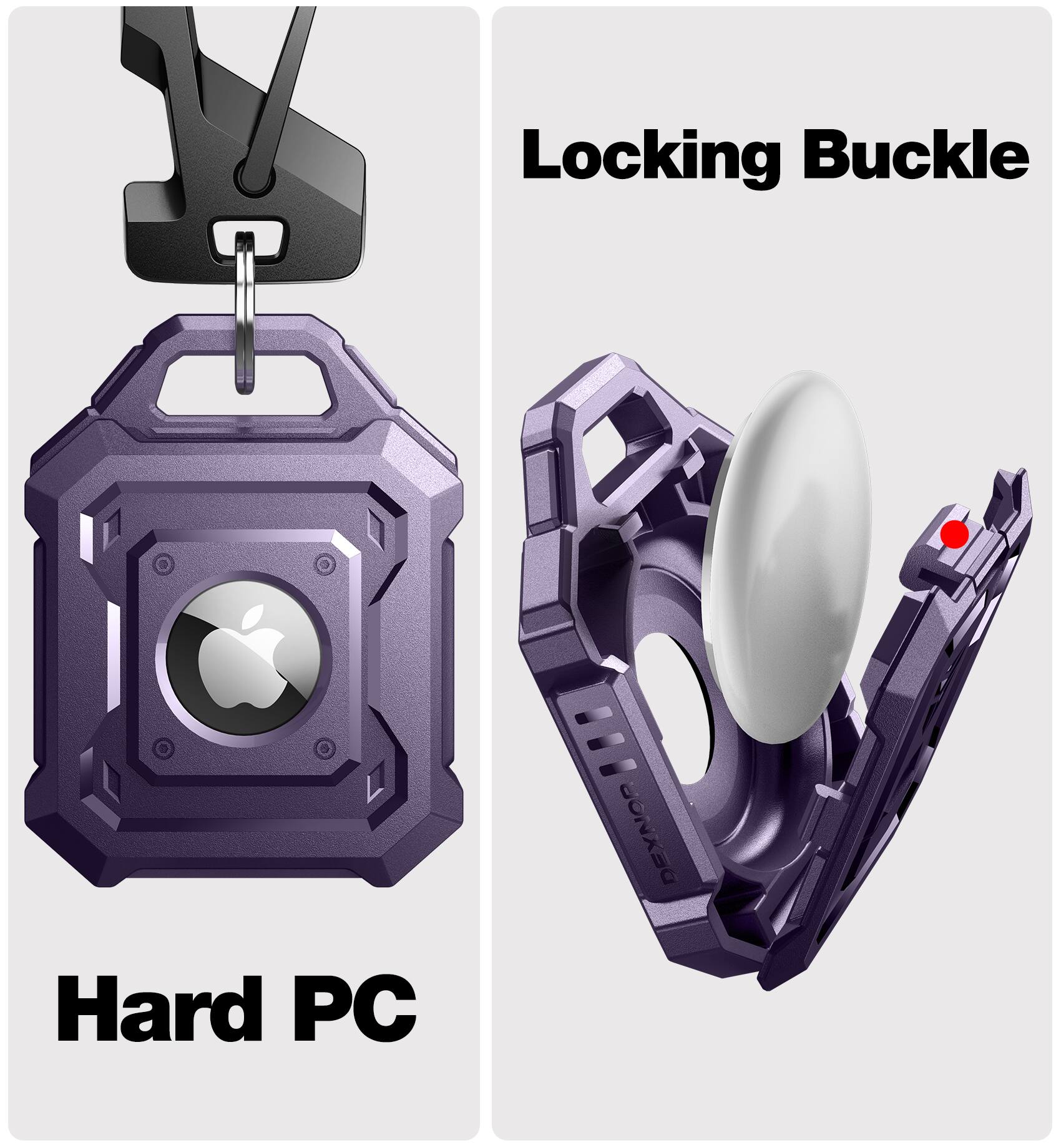 Locking Buckle  
Hard PC