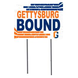 Jardine - Gettysburg Bullets 18" x 24" Bound Yard Sign - White