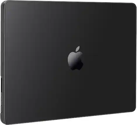 Front. mosiso - MacBook Pro 14 inch Case for A3427 A3426 A3434 A3112 A3185 A3401 A2918 A2992 A2779 A2442, Matte Hard Case - Space Black Clear.