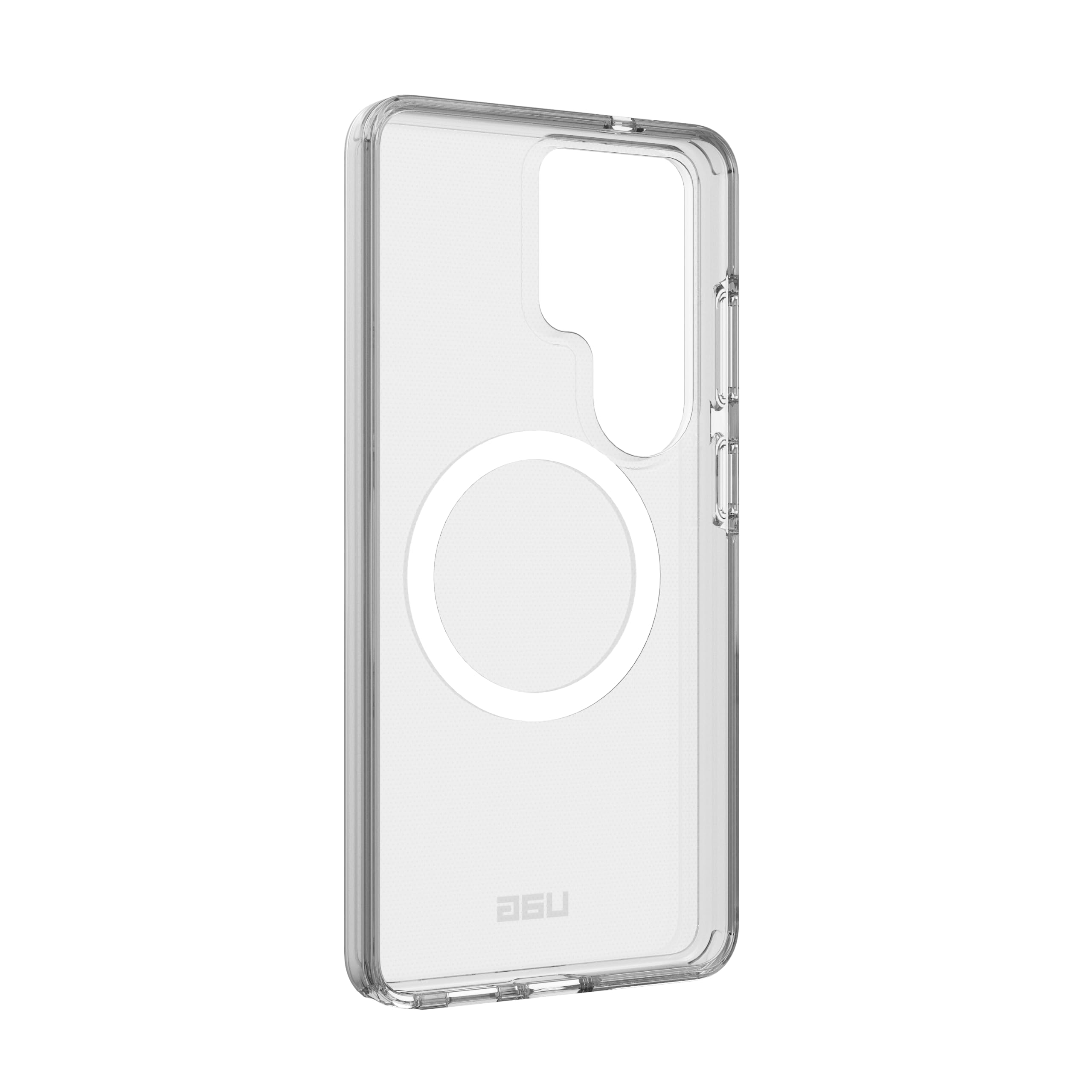 Alt View 7. UAG - Samsung Galaxy S26 Ultra Case with Magnetic Charging, Crystal-Clear, Scratch-Resistant Exterior, Impact-Absorbing Cover - Ice/White.
